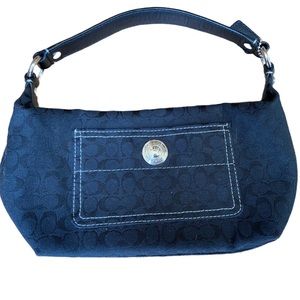 BLACK COACH MINI SHOULDER BAG